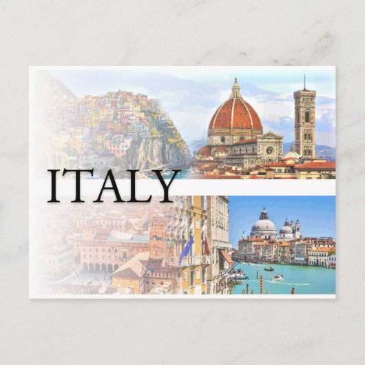 Italië Briefkaart (Voorkant)