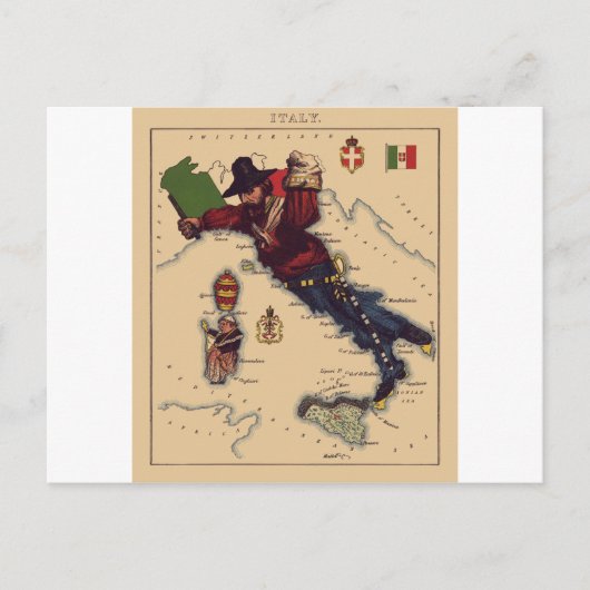 Italië Briefkaart (Voorkant)