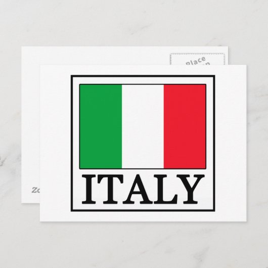 Italië Briefkaart (Voorkant / Achterkant)