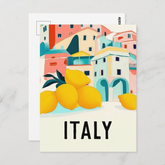 Italië Briefkaart (Voorkant / Achterkant)