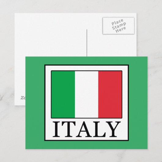 Italië Briefkaart (Voorkant / Achterkant)