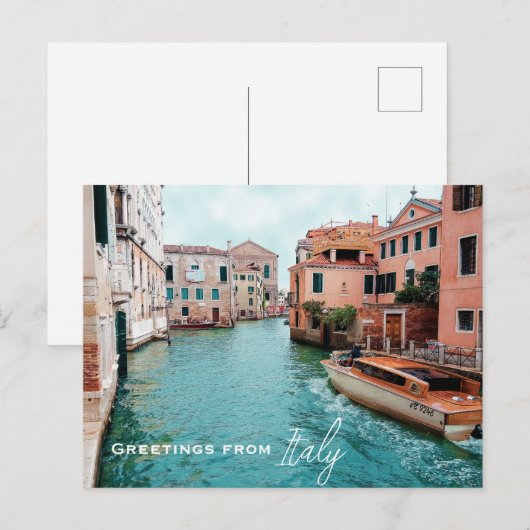 Italië Briefkaart (Voorkant / Achterkant)