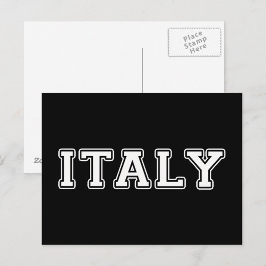 Italië Briefkaart (Voorkant / Achterkant)