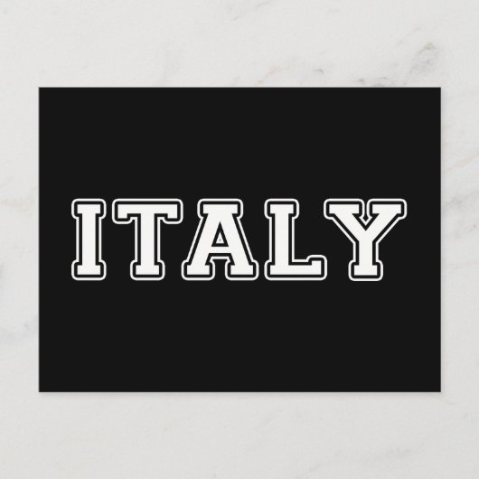 Italië Briefkaart (Voorkant)