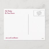 Italië - Briefkaart met kerst (Achterkant)