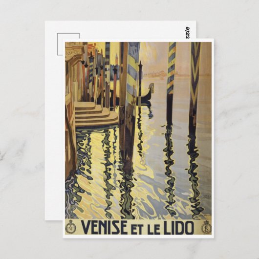 Italië Briefkaart reisposter (Voorkant / Achterkant)