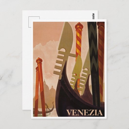  Italië Briefkaart reisposter (Voorkant / Achterkant)