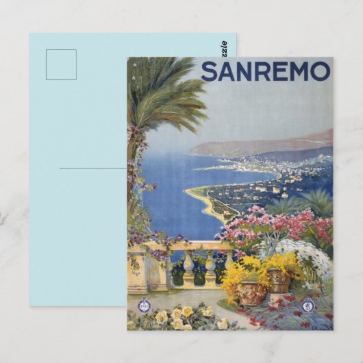 Italië Briefkaart reisposter (Voorkant / Achterkant)