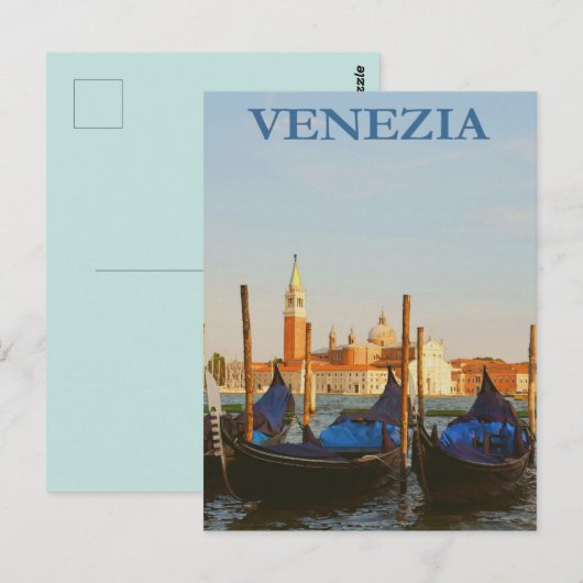 Italië Briefkaart reisposter (Voorkant / Achterkant)