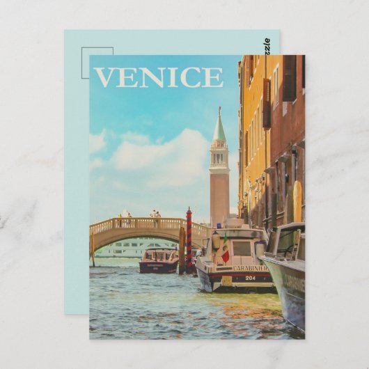 Italië Briefkaart reisposter (Voorkant / Achterkant)