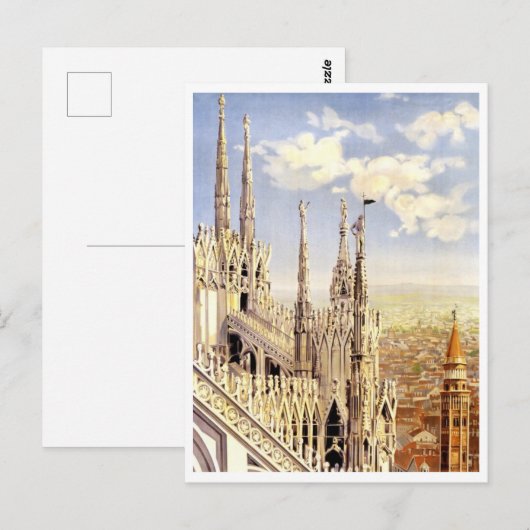  Italië Briefkaart reisposter (Voorkant / Achterkant)