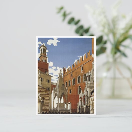 Italië Briefkaart reisposter (Staand voorkant)