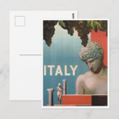 Italië Briefkaart voor reizen met bestemming Itali (Voorkant / Achterkant)