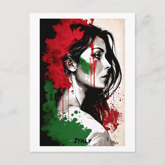 Italië Briefkaart - Wereld aan Collecties (Voorkant)