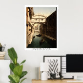  Italië, Brug van Sighs Venice Poster (Thuiskantoor)