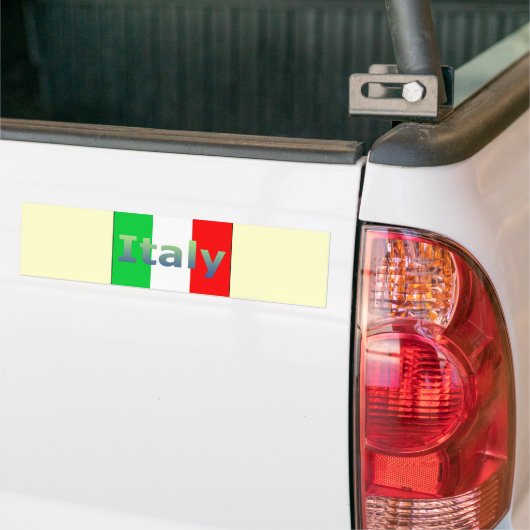 Italië Bumpersticker (Op Truck)