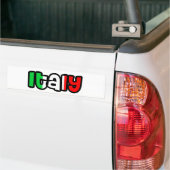 Italië Bumpersticker (Op Truck)