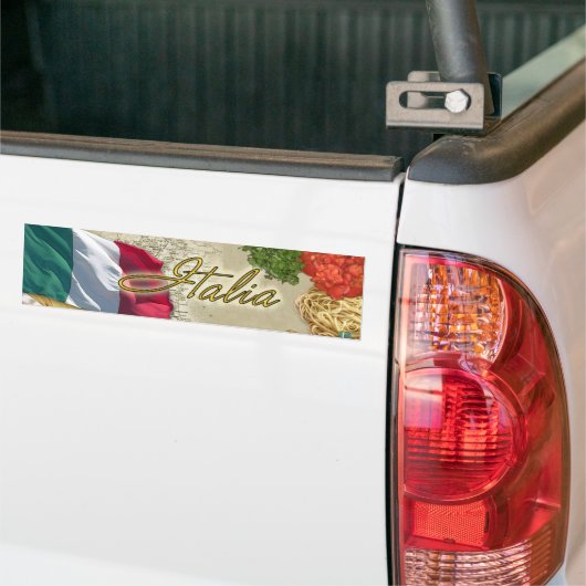 Italië Bumpersticker (Op Truck)