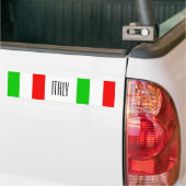 Italië bumpersticker (Op Truck)