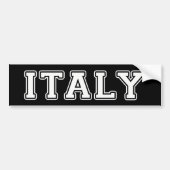 Italië Bumpersticker (Voorkant)