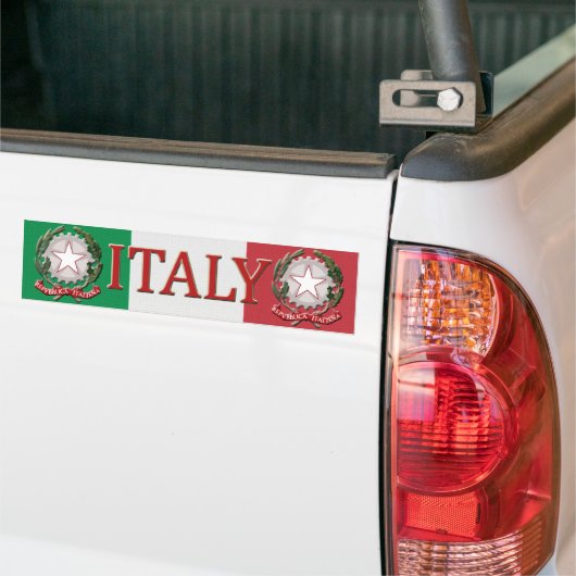 Italië Bumpersticker (Op Truck)