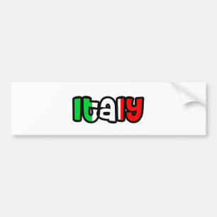 Italië Bumpersticker