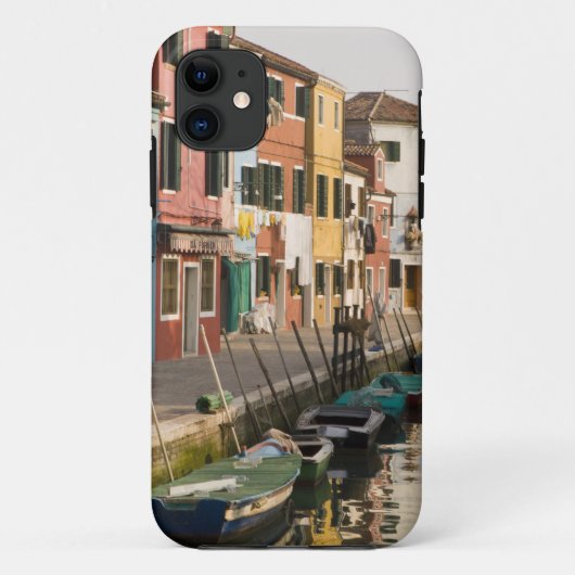 Italië, Burano. Kleurrijke huizen van lijn a Case-Mate iPhone Case (Achterkant)