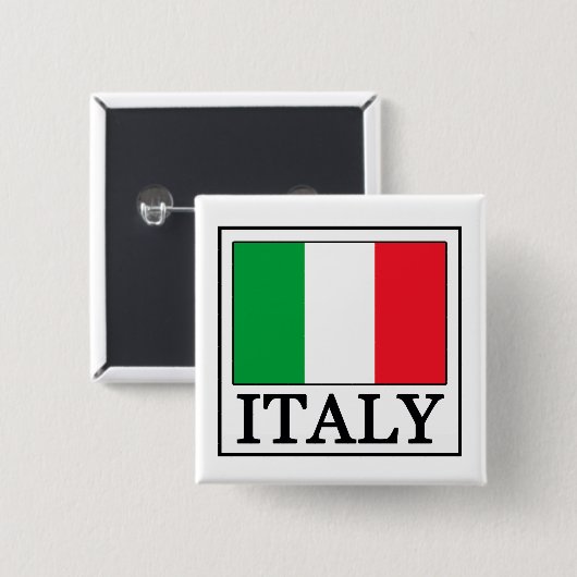 Italië Button (Voorkant /achterkant)