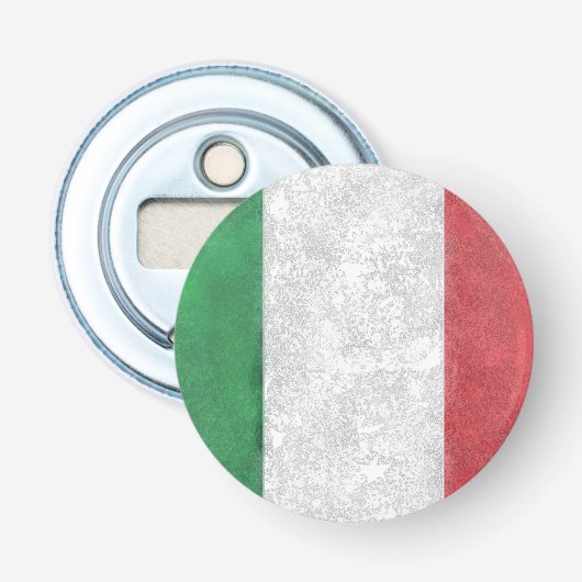 Italië Button Flesopener (Voorkant)