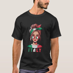 Italië Cadeau Vlag Italië Fan Vintage Italia Truit T-shirt