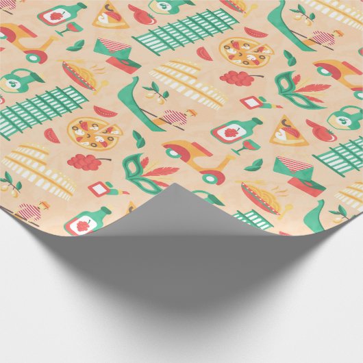 Italië Cadeaupapier (Hoek)