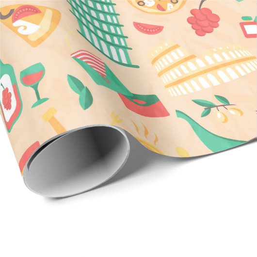 Italië Cadeaupapier (Rol Hoek)