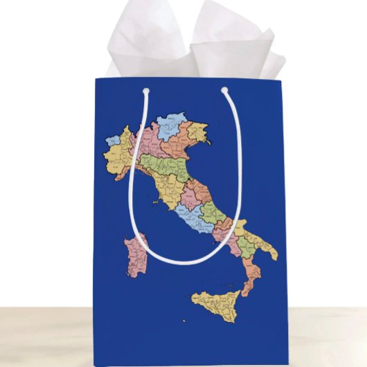 Italië cadeautas - Kleurig regionaal ontwerp