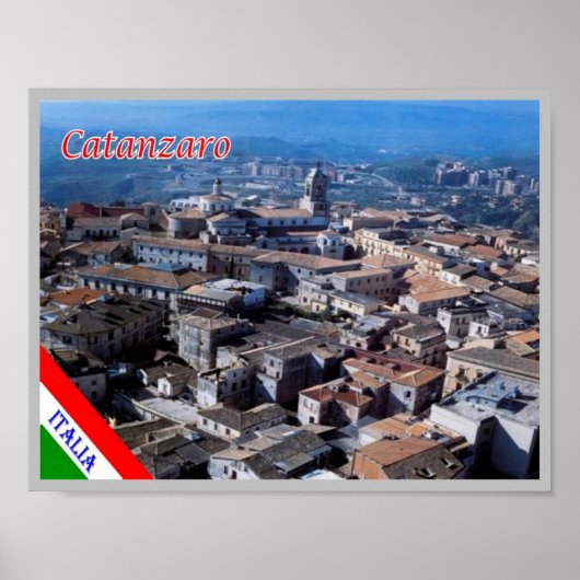 Italië - Calabria - Catanzaro - Poster (Voorkant)