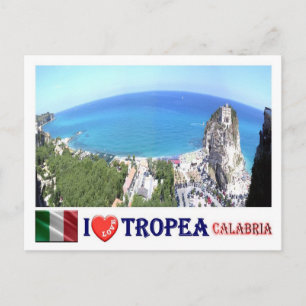 Italië - Calabrië - Tropea - I Love - Briefkaart