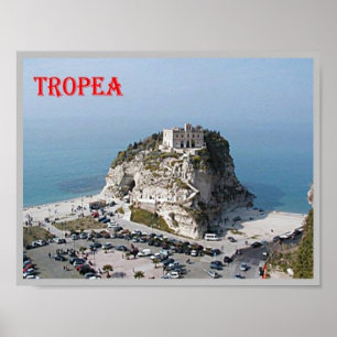 Italië - Calabrië - Tropea - Poster