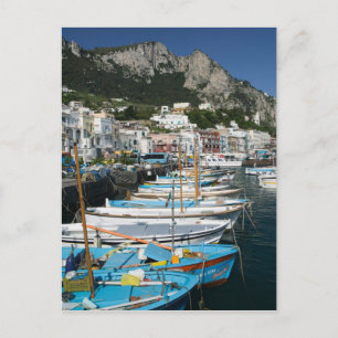 ITALIË, Campania, (Baai van Napels), CAPRI: Marina Briefkaart