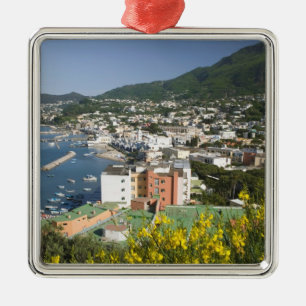 ITALIË, Campania, (Baai van Napels), ISCHIA, LACCO Metalen Ornament