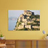 ITALIË, Campania, Golf van Napels), ISCHIA, Canvas Afdruk (Insitu (Woonkamer))