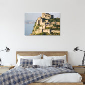 ITALIË, Campania, Golf van Napels), ISCHIA, Canvas Afdruk (Insitu (Slaapkamer))