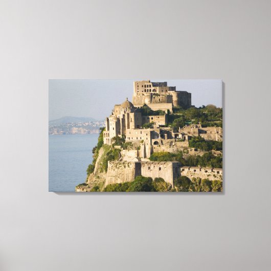 ITALIË, Campania, Golf van Napels), ISCHIA, Canvas Afdruk (Voorkant)