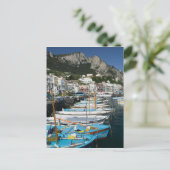 ITALIË, Campanië (Baai van Napels), CAPRI: Marina Briefkaart (Staand voorkant)