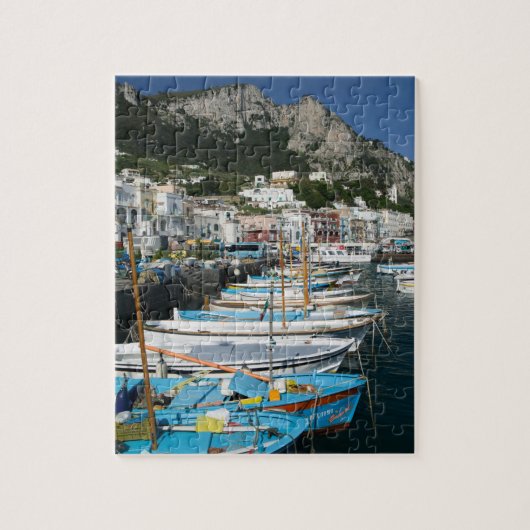 ITALIË, Campanië (Baai van Napels), CAPRI: Marina Legpuzzel (Verticaal)