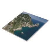 ITALIË, Campanië (Baai van Napels), CAPRI: Tegeltje (Zijkant)