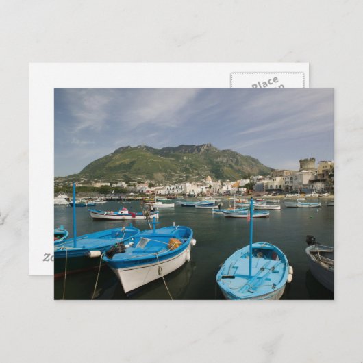 ITALIË, Campanië (Baai van Napels), ISCHIA, FORIO: Briefkaart (Voorkant / Achterkant)