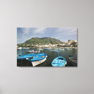 ITALIË, Campanië (Baai van Napels), ISCHIA, FORIO: Canvas Afdruk