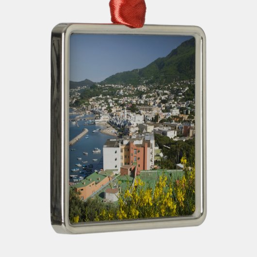 ITALIË, Campanië (Baai van Napels), ISCHIA, LACCO Metalen Ornament (Rechts)