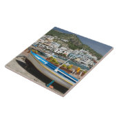 ITALIË, Campanië (Baai van Napels), ISCHIA, Tegeltje (Zijkant)