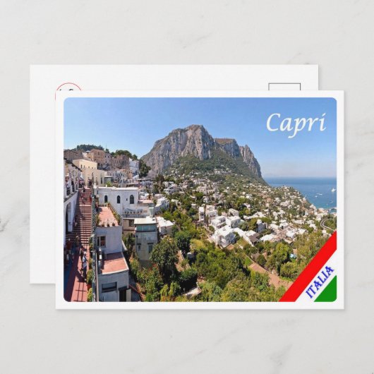 Italië - Campanië - Capri - Briefkaart (Voorkant / Achterkant)