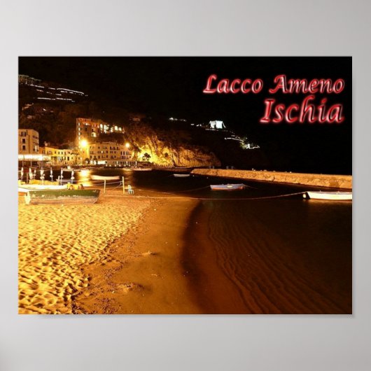 Italië - Campanië - eiland Ischia - Poster (Voorkant)